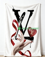 Louis Vuitton Throw Blankets